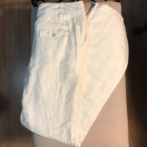 White Linen Pants